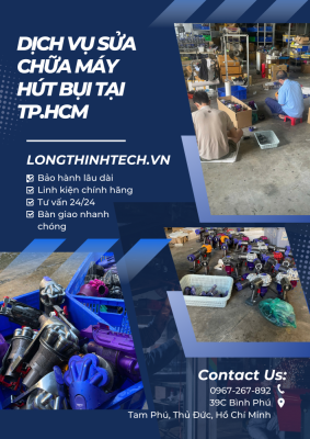 Blue Modern Car Repair Service Flyer 1