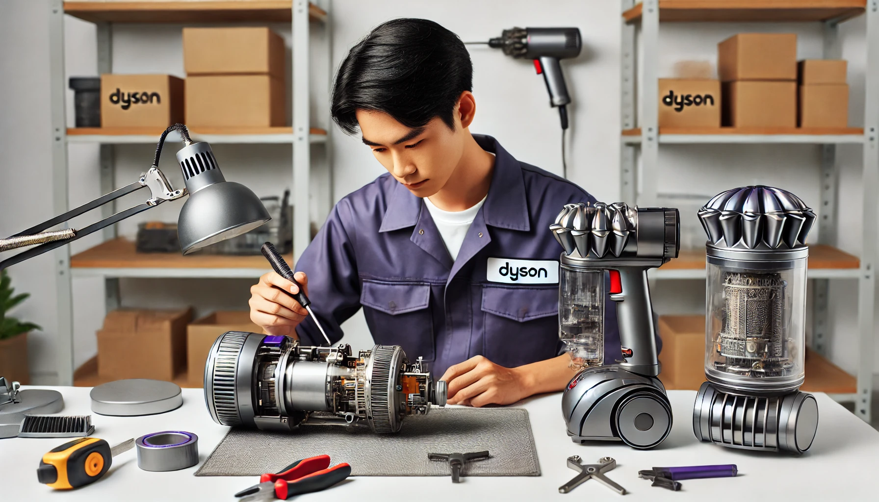 Máy hút bụi Dyson bị lỗi, dịch vụ sửa chữa máy hút bụi Dyson