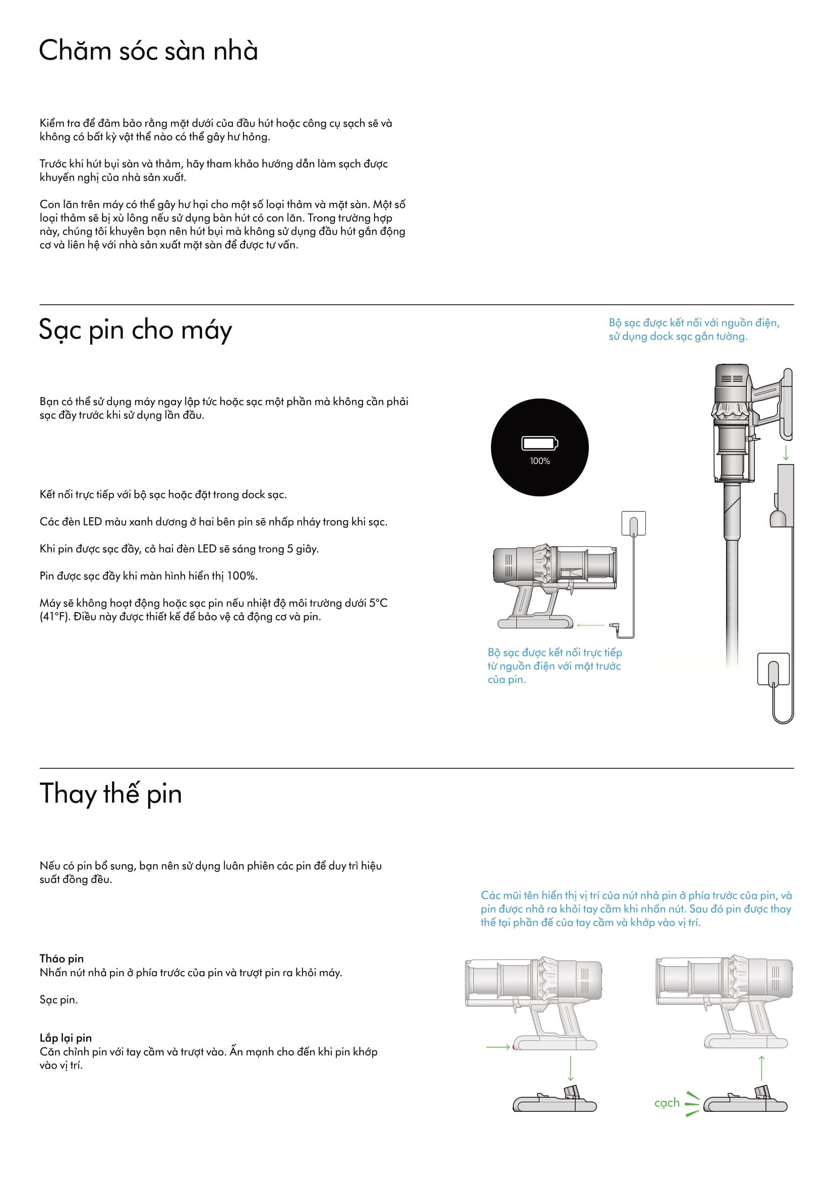 Huong dan su dung may hut bui dyson gen5 8