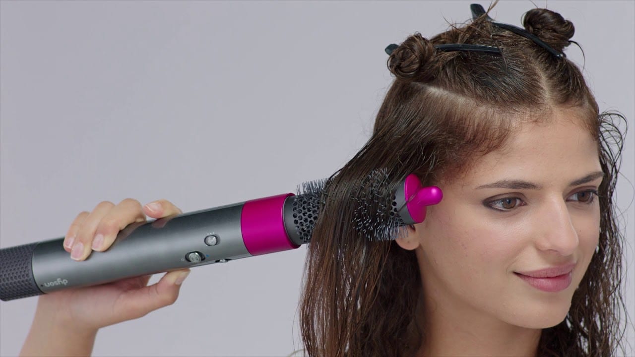 Dyson AirWrap capelli bagnati