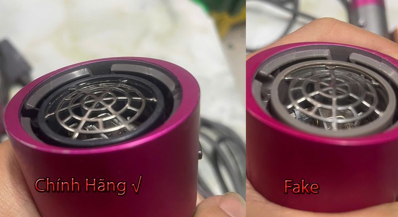 phan biet may say toc dyson airwap chinh hang va fake 5 result