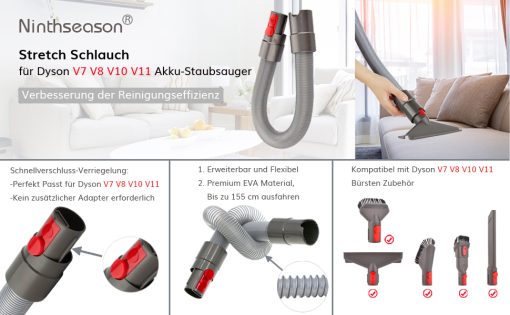 Ống Nối Mềm Cho Máy Hút Bụi Dyson V7 V8 V10 V11 V12