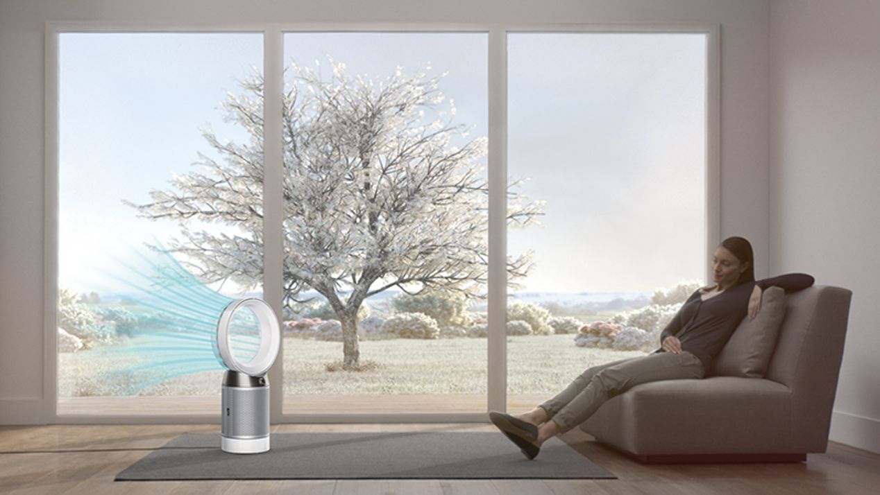 air quality purifier pure cool desk diffused
