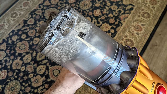 dyson v12 detect slim pet test
