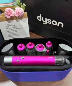 Máy tạo kiểu tóc Dyson Airwrap Complete Long HS05 xám hồng