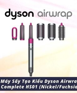 Máy Sấy Tạo Kiểu Dyson Airwrap HS01 Nickel/Fuchsia