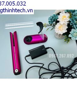 Máy Duỗi Tóc Dyson Corrale Fuchsia/Nickel Long Thịnh Tech Dyson