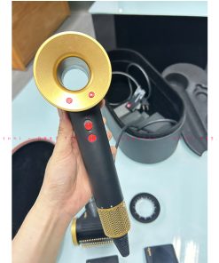 Máy Sấy Tóc Dyson Supersonic HD15 Onyx Black/Gold (Đen Vàng) Long Thịnh Tech Dyson