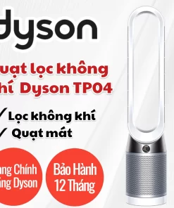 Quạt không cánh Dyson TP04 Trắng Bạc