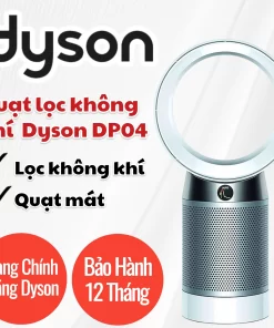 Quạt lọc không khí Dyson DP04 (Trắng/Bạc)