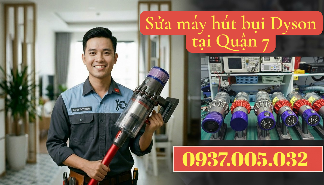 Sửa Máy Hút Bụi Dyson Tại Quận 7