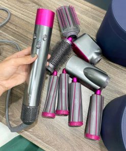 Máy Sấy Tạo Kiểu Dyson Airwrap HS01 Nickel/Fuchsia Long Thịnh Tech Dyson