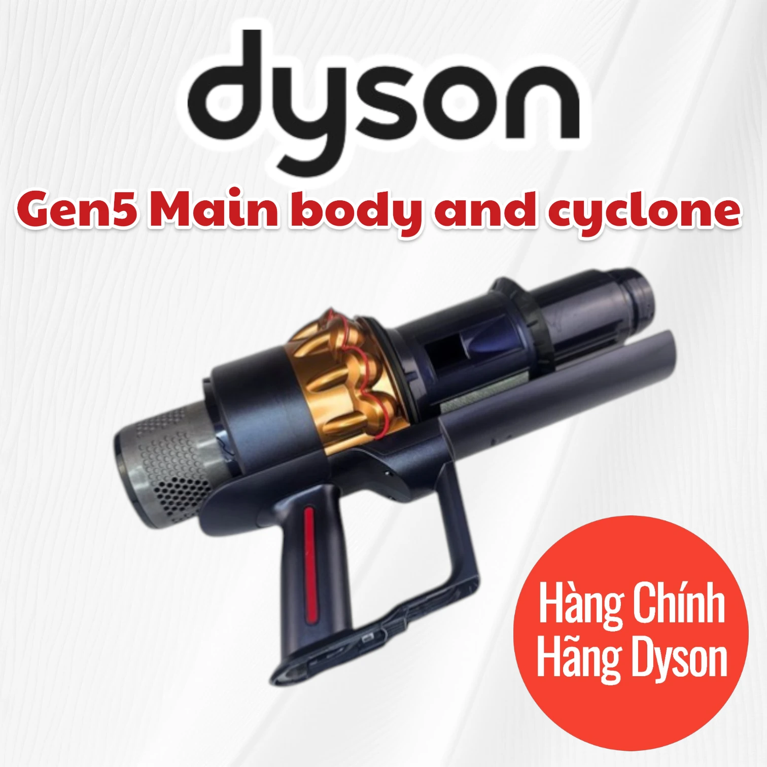 2-Photoroom động cơ và lốc xoáy (Main Body Motor Cyclone Assembly) thay thế cho Dyson Gen5 Long Thịnh Tech Dyson