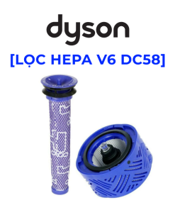 Combo 2 lọc HEPA trước sau cho Dyson V6 DC59 DC58