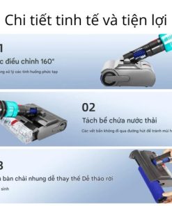 Đầu lau sàn khô ướt cho Dyson V11, V15, Outsize, Gen5. Long Thịnh Tech Dyson Đầu lau sàn khô ướt cho Dyson V11, V15, Outsize, Gen5. Long Thịnh Tech Dyson
