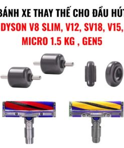 Bộ bánh xe thay thế cao cấp cho đầu hút sàn Dyson. Long Thịnh Tech Dyson Bộ bánh xe thay thế cao cấp cho đầu hút sàn Dyson. Long Thịnh Tech Dyson