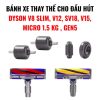 Bộ bánh xe thay thế cao cấp cho đầu hút sàn Dyson. Long Thịnh Tech Dyson Bộ bánh xe thay thế cao cấp cho đầu hút sàn Dyson. Long Thịnh Tech Dyson
