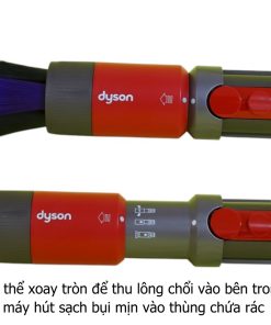 Chổi lông tơ siêu mảnh Dyson Scratch-free Dusting Brush chính hãng. Long Thịnh Tech Dyson