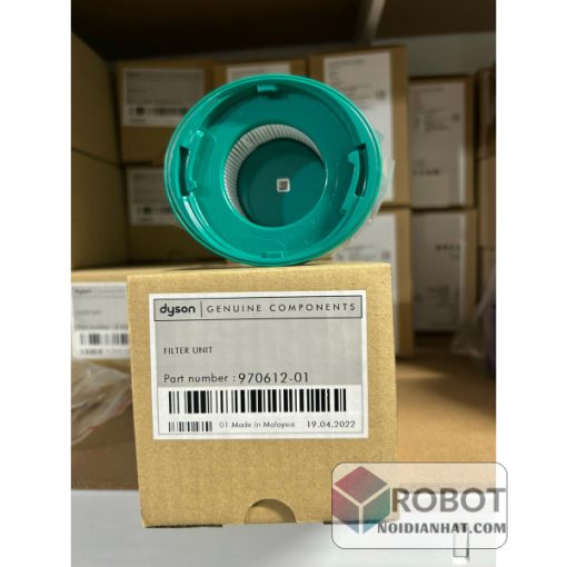 Frame-4258-510x510 Bộ lọc sau Post Filter chính hãng cho Dyson V7 V8 SV11 SV10. Lọc sạch 99.97% bụi mịn đầu ra, khử mùi hôi, bảo vệ động cơ bền bỉ Long Thịnh Tech Dyson