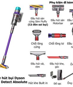 Máy Hút Bụi Dyson Gen5 Detect Absolute