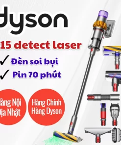 Máy hút bui không dây Dyson V15 Detect Absolute