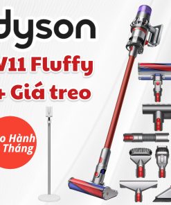 Máy hút bụi cầm tay không dây Dyson V11 Fluffy Kèm Giá Treo
