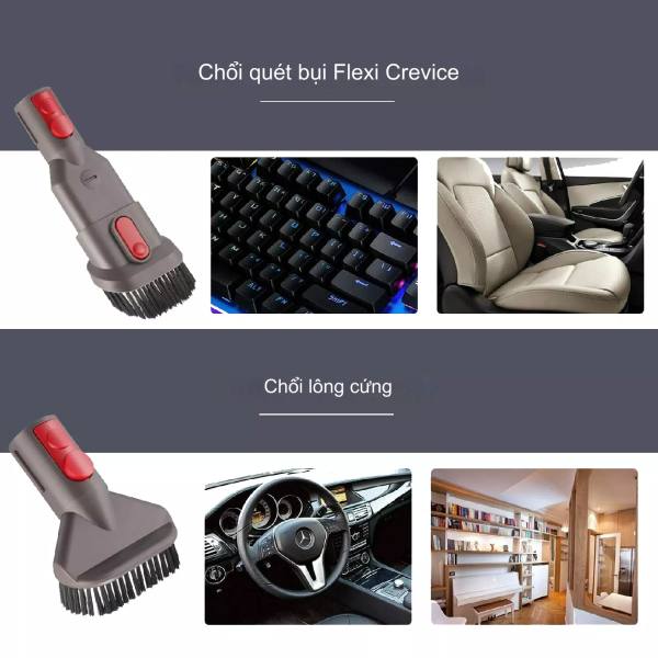 dhg Bộ 6 đầu hút Dyson đa năng cao cấp Long Thịnh Tech Dyson