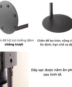 Giá treo di động đa năng cho máy hút bụi Dyson cao cấp Long Thịnh Tech Dyson Giá treo di động đa năng cho máy hút bụi Dyson cao cấp Long Thịnh Tech Dyson