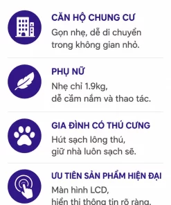Máy hút bụi Dyson Digital Slim Fluffy SV18 Long Thịnh Tech Dyson