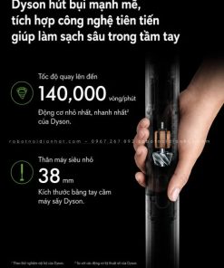 Máy hút bụi Dyson PencilVac Fluffycones Long Thịnh Tech Dyson Máy hút bụi Dyson PencilVac Fluffycones Long Thịnh Tech Dyson