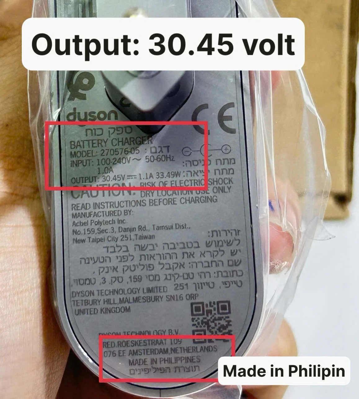 image-Photoroom-5 Cục sạc chính hãng cho máy hút bụi Dyson V12, V12 Detect Slim, V12s Submarine. Long Thịnh Tech Dyson