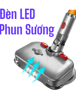 Đầu lau nhà phun sương tích hợp đèn soi bụi cho Dyson