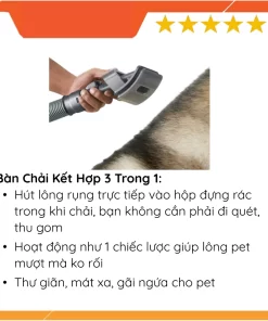Bộ làm sạch cho thú cưng Dyson Pet Grooming Kit chính hãng Long Thịnh Tech Dyson Bộ làm sạch cho thú cưng Dyson Pet Grooming Kit chính hãng Long Thịnh Tech Dyson