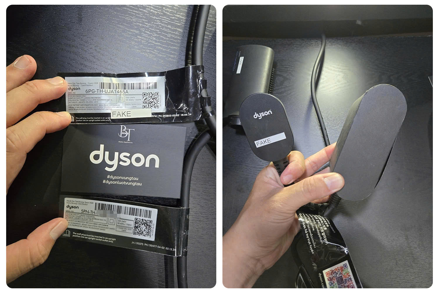 Phân biệt máy tạo kiểu Dyson Airwrap HS09 Real và Fake: Cảnh báo từ chuyên gia Long Thịnh Tech Dyson
