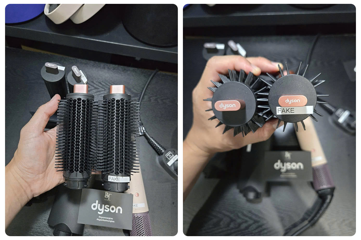 Phân biệt máy tạo kiểu Dyson Airwrap HS09 Real và Fake: Cảnh báo từ chuyên gia Long Thịnh Tech Dyson